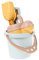 Toddmomy 1 Ensemble de Pelle de Plage fouille Enfants excavateur Jouets Enfant Pelle à Sable de Sable d'outil de Jeu de Sable Jouer au Sable Paille Couleur Aléatoire