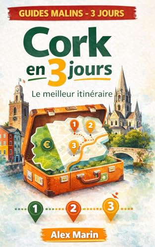 Cork en 3 jours : le meilleur itinéraire: Guide petit budget pour voir l’essentiel sans courir : itinéraires optimisés, spots gratuits, bonnes adresses et plans malins (Guides Malins- 3 jours)