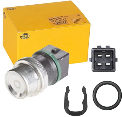 HELLA 6PT 009 107-461 Sensor, Kühlmitteltemperatur - 12V - 4-polig | Kompatibel mit: SEAT ALHAMBRA, CORDOBA, CORDOBA Vario, IBIZA II, INCA, TOLEDO I, SKODA FELICIA I, FELICIA I Kombi