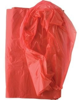 Winware Colour Coded Bin Liners (Colour coded refuse sacks for easy identification of waste.) Colour:Red