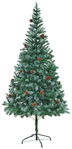 vidaXL Christbaum künstlicher Weihnachtsbaum 210 cm Tannenbaum Spritzguß Tanne