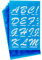 Westcott LetterCraft Schablone, Pinselschrift, 5,1 cm Zeichen (SB2/15843)