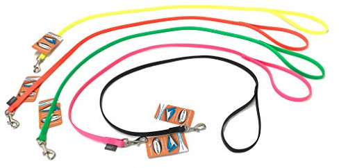 BioThane® Leine genäht, 1m/13mm, mit Handschlaufe, schwarz