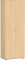 Gera Möbel Schranksystem Flex Garderobenschrank, Holzdekor, buche/buche, 80 x 42 x 216 cm