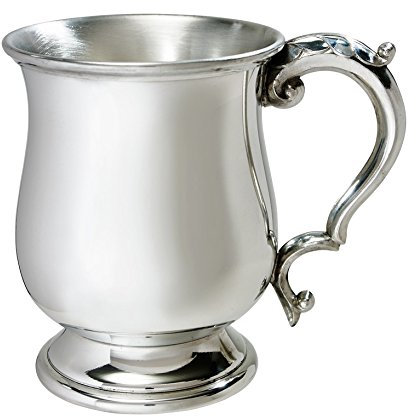 Bierkrug aus Zinn, 1 Pint