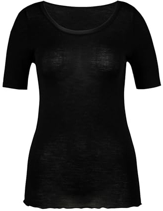 CALIDA True Confidence T-Shirt Damen | temperaturausgleichend, angenehm leicht und geschmeidig mit feiner Rippstruktur