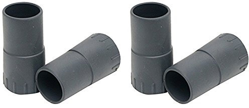 (2 Pack) Fluval Gummi-Anschluss für FX5 Kanisterfilter (2 Anschlüsse Pro Pack/4,)