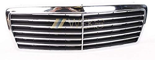 WEKO Parts Kühlergrill Chrom Schwarz für Mercedes W202 C180-280 Bj.93-00