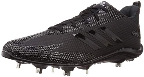 adidas Adizero Stabile Low Baseball Schuhe Metall Cleats, Core Black, 39 1/3 EU