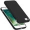 Cadorabo cover compatibile con Apple iPhone 7 / 7S / 8 / SE 2020, cover in silicone liquido per iPhone 7 / 7S / 8 / SE 2020, custodia in silicone, resistente ai graffi - LIQUID NERO