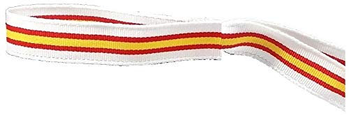 Durabol Cinta bandera España con borde Blanca 1m x 15mm