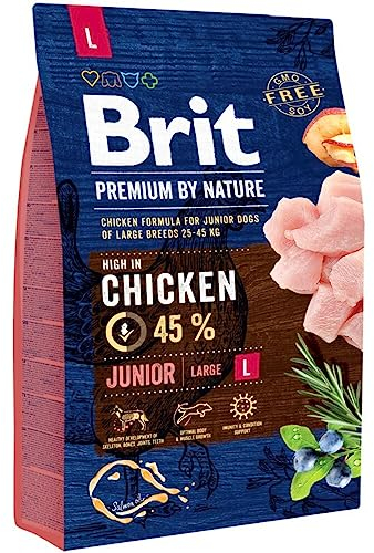 BRIT Premium By Nature Junior L Chicken 3 kg