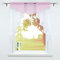 SCHOAL Scheibengardinen Küche Kleinfenster Gardinen mit Kräuselband oder Tunnelzug Bistrogardinen Voile Transparente Kurzgardinen Modern 1 Stück BxH 120x125cm Rosa