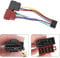 ISO Radio Adapter, 16 Pin ISO Wiring Harness Connector, Car Stereo Connector Compatible with Many Models