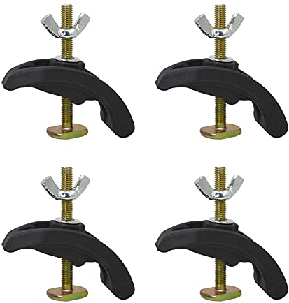 4PCS CNC Arcuate Press Plate Clamp Fixture Fastening Platen Router for T-Slot Working Table