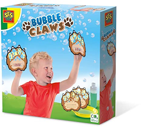 SES creative 02275 Multi Bubbles-Seifenblasen Krallen, Diverse Farben