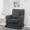 Perfekter Bezug für EKTORP JENNYLUND Sessel (Dark Gray A17)