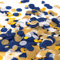 IOPJLK Runde Papier Konfetti 100g, Multi-Color Dotted Konfetti für Geburtstagsdekoration, Hochzeitsdekoration, Handwerk Verzierung, Ballon Füllung Dekoration (Blau)