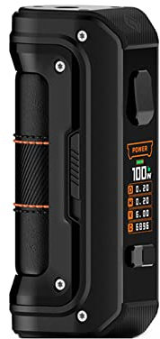 Max100 Mod Vape 100W TC Mod Support Batterie 21700/18650 (Pack batteries exclues) Fit Réservoir Z Sub-ohm 2021 E-cigs Box Aegis Max 2 Mod (Noir) - No Nicotine