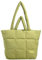 TIAASTAP Puffer Bag für Damen, Groß Shopper Tasche Einfarbig Puffer Tote Bag mit Reißverschluss Gesteppte Tasche Stepptasche Gross Umhängetasche Hobo Bag Handtasche Damen Groß Schultertasche