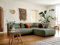 Lisa Design Onyx – modulares 5-Sitzer Ecksofa rechts – aus Stoff Salbeigrün