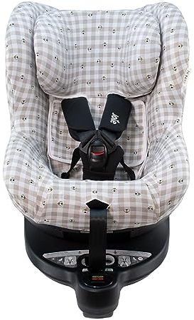JYOKO Kids Bezug aus Baumwolle, kompatibel mit Joie I-Spin 360 und Joie I-Safe (Picknick Vichy)