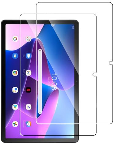 Anoowkoa Protector de Pantalla para Lenovo Tab M10 (3Gen),Cristal Película Protectora Antihuellas elícula protectora de vidrio templado Lenovo Tab M10 (3Gen),2 PCS