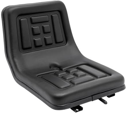 Traktorsitz Schleppersitz Gabelstaplersitz Traktoren Sitzschale Sitz, Universal Minibagger Aufsitzmäher Gabelstapler schale für Traktor Rasenmäher