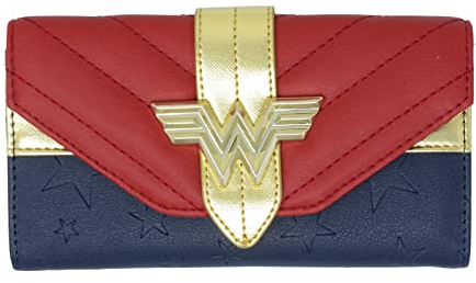 Bioworld DC Comics Wonder Woman Quilted Flap Wallet