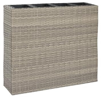 Home ESPRIT Macetero Polipropileno Ratán 95 x 26 x 80 cm