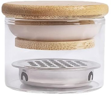 Tasse De Nettoyage Pour Pinceaux, Tasse De Nettoyage Pour Pinceaux Nails Art Tasse De Lave-stylo À Ongles Avec Couvercle Nettoyant Pour Pinceaux Outil De Nettoyage De Brosse À Ongles, 4.8x3.8cm