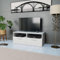 ShGaxin Mueble para la televisión, Mueble para TV, Mueble Television, Mueble Habitacion, Mesa Salon, Mesa De Television, aglomerado Blanco 95x35x36 cm