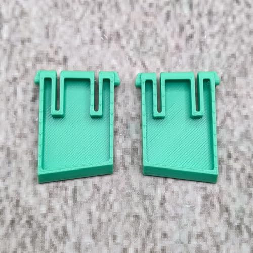 ULEIVA Piedini di ricambio per tastiera verde, 1 paio (2 pezzi) compatibili con Logitech G213, ricambio per tastiera, supporto tastiera, tasti (verde)