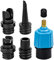 Sup Ventil Adapter Tragbare Aufblasbarer Adapter SUP Kompressor Adapter mit 4 Gasdüse für Schlauchboote Stand Up Surf Paddle Board Ventiladapter Schlauchboot Pumpe SUP Zubehör Aufblasbarer Bett