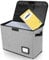 Comic Book Storage Box 15.74x7.87x11.8 inch Foldable Comic Book Bin Washable Integrated Comic Book Organizer Box with Lid Comic Book Display with Handle for Wardrobe, Closet, Shelf, Office (Grey)