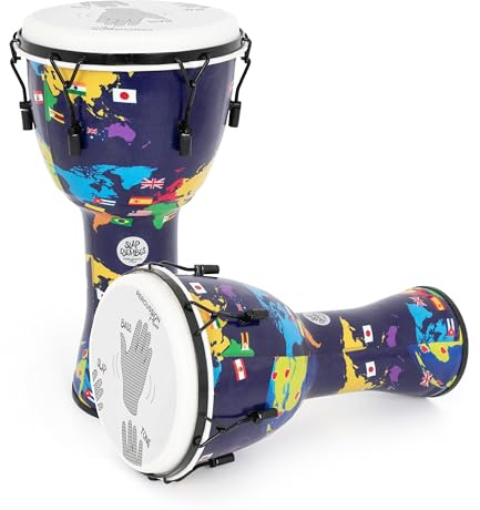 Percussion Plus World Slap Djembe mechanisch gestimmt - 30.5 cm