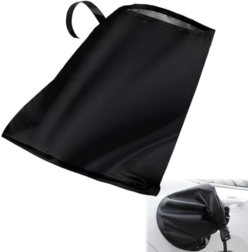 Cubierta de enchufe de carga para coche eléctrico, cubierta de lluvia magnética para vehículo eléctrico EV, puerto de cargador universal para coche eléctrico, cubierta impermeable, resistente al agua