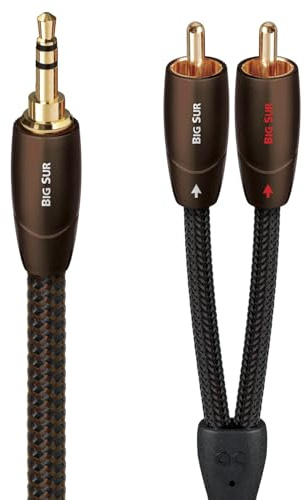 AudioQuest Big SUR 1.5 m High-End Audio Cable 3.5 mm Jack to RCA (Stereo)