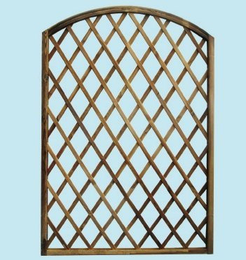 Panneaux grillagés laqués « Arc » 90 x 180