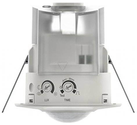 détecteur de mouvement - compact - encastré - plafond - 360 degrès - blanc - theben 1030016