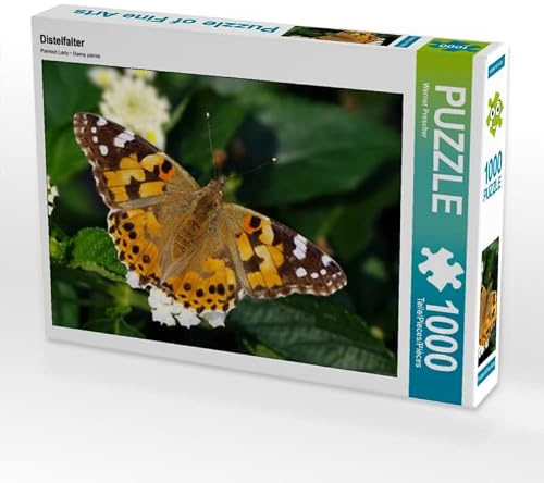 CALVENDO Puzzle Distelfalter | 1000 Teile Lege-Größe 64 x 48 cm Foto-Puzzle für glückliche Stunden