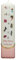 Auswahl - Lebenslicht/Geburtskerze/Geburtstagskerze - rosa - ca. 60 x 240 mm - farbig getaucht - personalisiert mit indiv. Name und Datum - (Motiv 002)