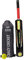 Ram Crazy Cricketschläger und Ball Set – Crazy Cricketschläger und Softee-Ball, Kwik, Quick, Beach, Park, 0