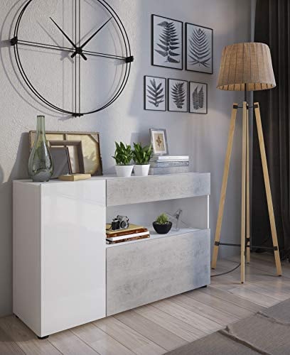 CALITAN FURNITURE FACTORY SP Z O.O. CREDENZA Johnny Bianco E Cemento