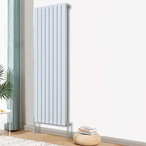Blümme Vertical Double Flat Panel Designer Radiator Bathroom Heater Central Heating Radiators 1800 x 544mm White