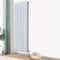 Blümme Vertical Double Flat Panel Designer Radiator Bathroom Heater Central Heating Radiators 1800 x 544mm White