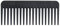 Strähnenkamm, Afrokamm 16 cm, schwarz