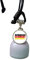 comp Deutschland Länderflagge Name Windspiel Glocke Auto Anhänger