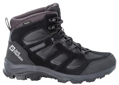 Jack Wolfskin Herren Vojo 3 Texapore Mid M Outdoorschuhe, Schwarz, 42 EU