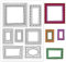PandaHall Frame Journal Briefmarken Crafts Frame Stamps Silikon Siegel Stempel Klarer Stempel Transparentes Dekorpapier Für Die Kartenherstellung Fotoalbum Dekoration Und DIY Scrapbooking 6.2x4.3 cm